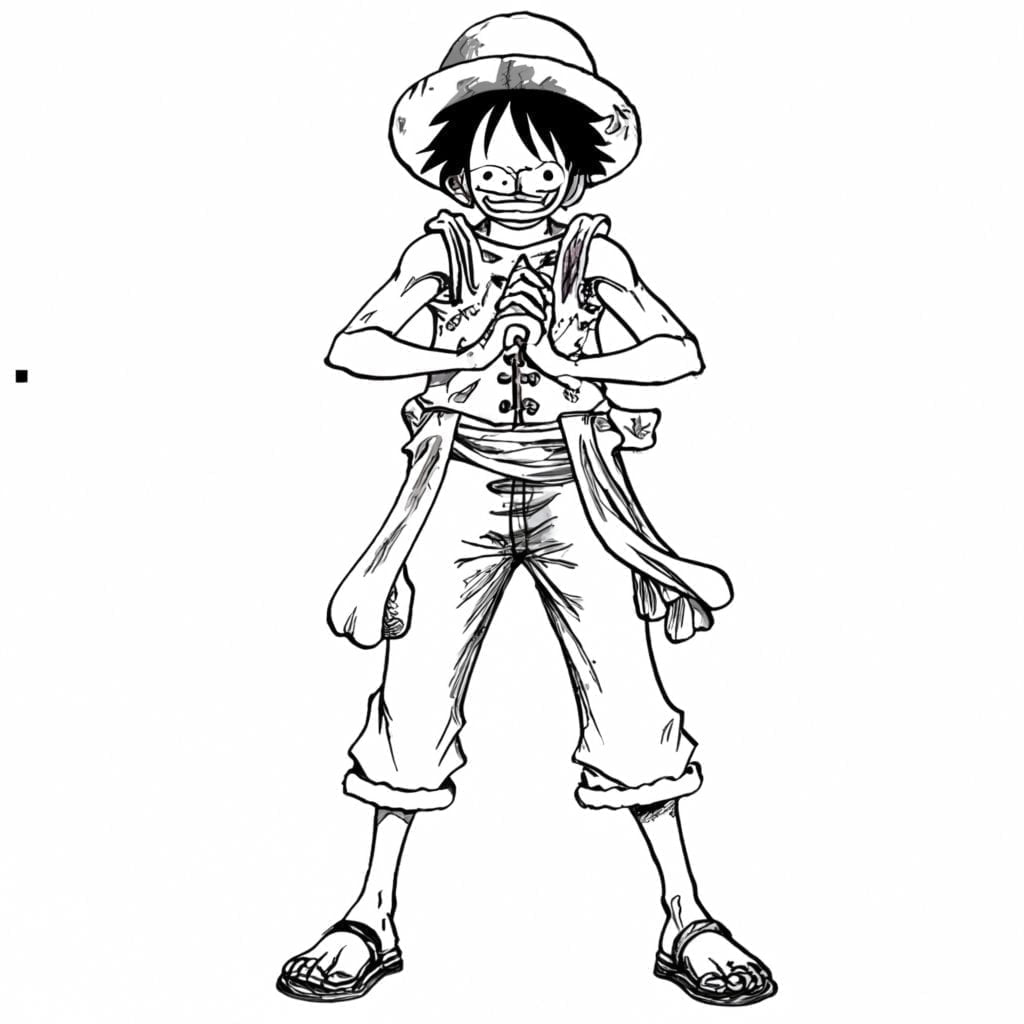 One Piece Coloring Page