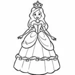 Princess Coloring Page