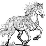 free Horse Coloring Pages Printable