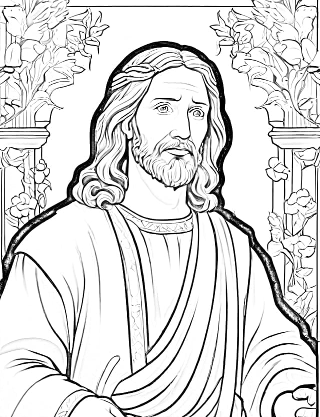 Jesus Coloring Pages: Free Printable