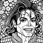 celebrities Michael Jackson coloring pages