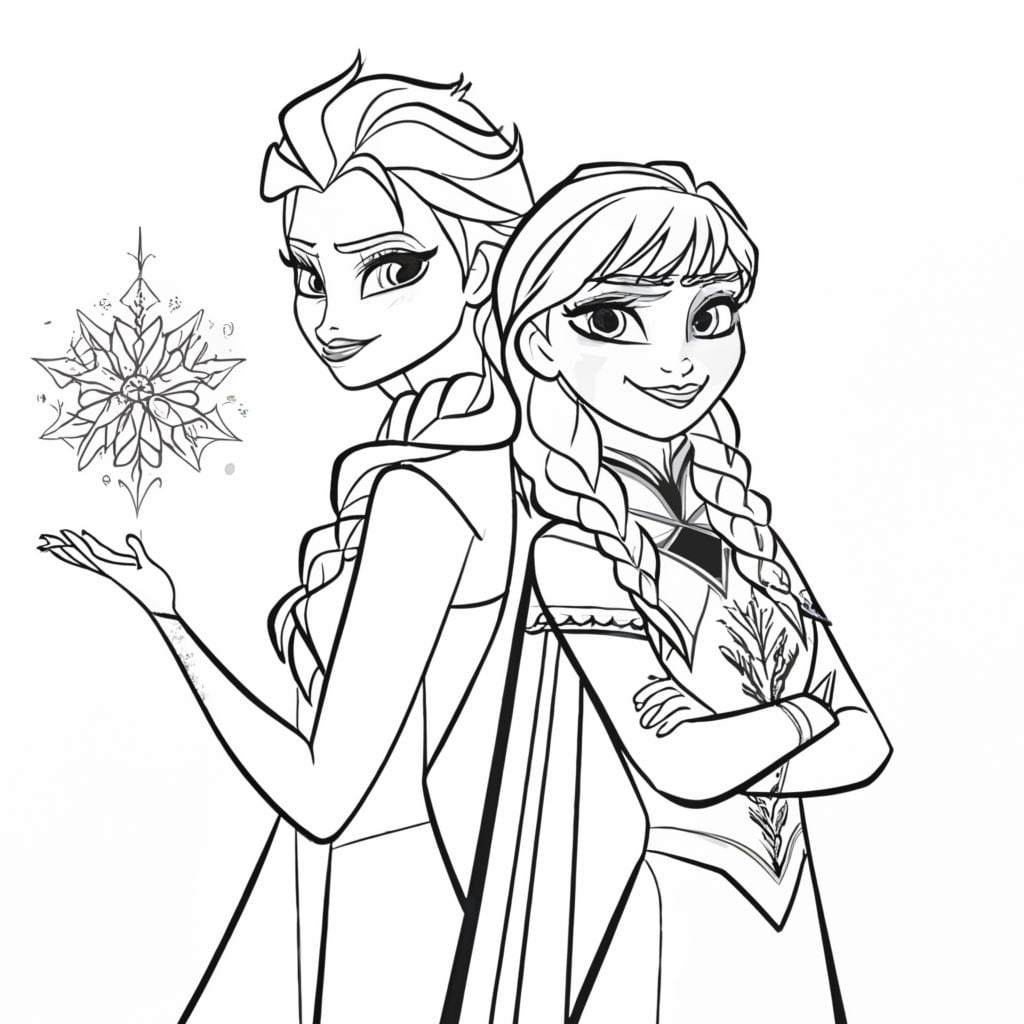 25 Frozen 2 Coloring Sheets: Free Printable Fun for Kids