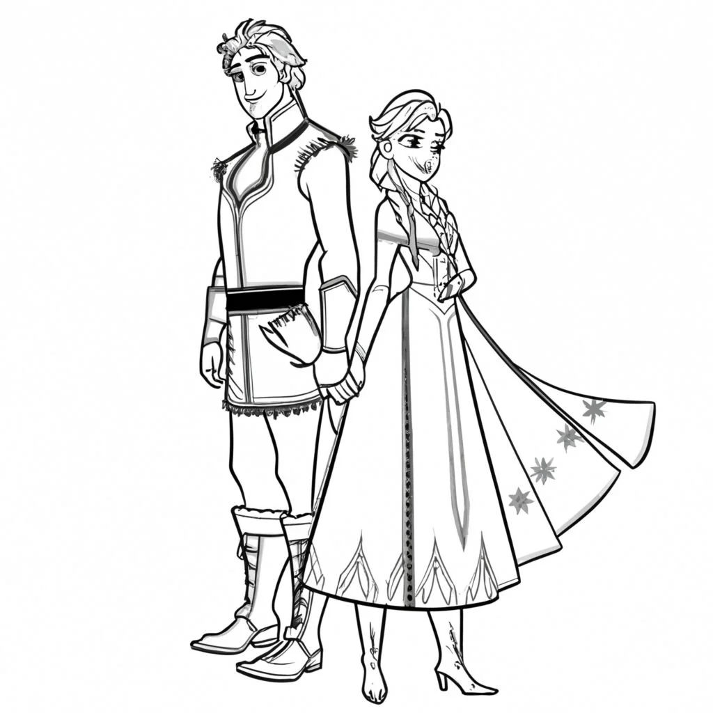 frozen 2 coloring pages